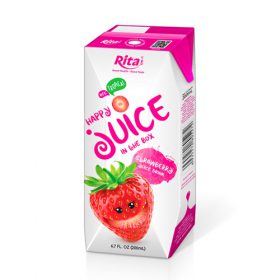strawberry juice drink