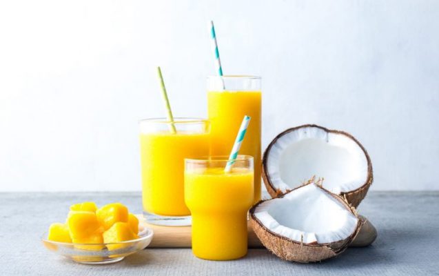 Coconut Water and Mango