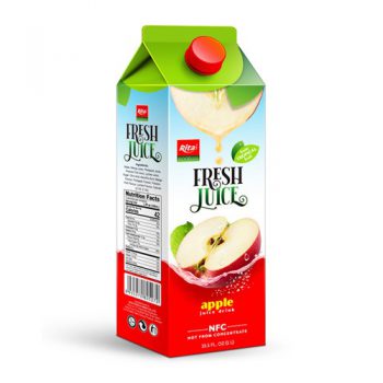 Wholesale Paper Box 1L Apple Juice