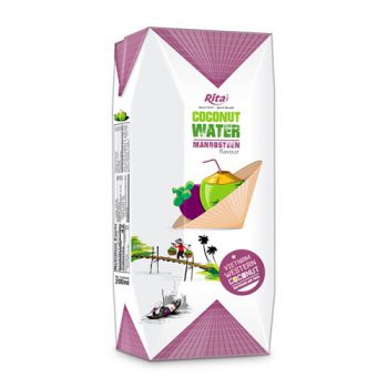 Aseptic 200ml Coconut With Mangosteen
