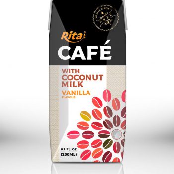 coffee drink with coconut milk