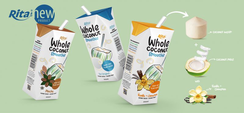 Design Whole Coconut Smoothie Aeptic 200ml