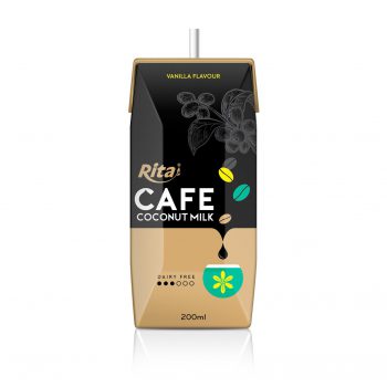 coffee coconut milk vanilla flavor private brand