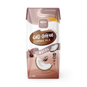 Best Vietnam Iced cafe Coconut milk mocha