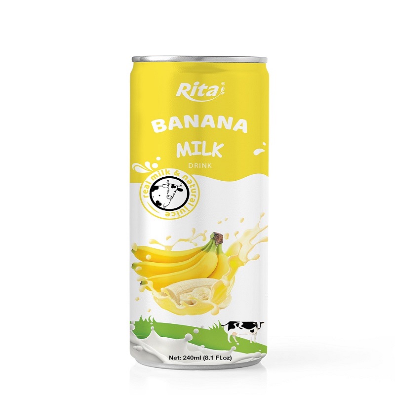 Best Quality Banana Milk 250ml Can