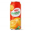 real fruit orange juice drink 490ml cans