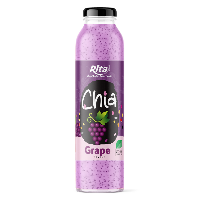10.6 fl oz glass bottle best grape juice to mix with chia seeds 10.6 fl oz glass bottle best grape juice to mix with chia seeds