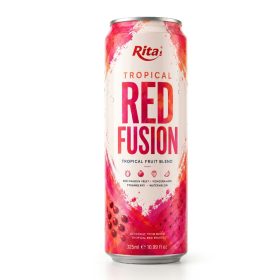 Natural Tropical Red Fusion Fruit Blend 325ml Can