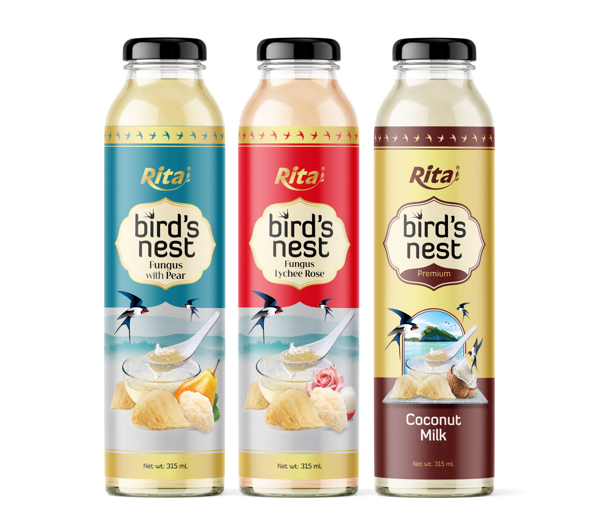 Bird's Nest Coconut Milk 315ml Poster 1