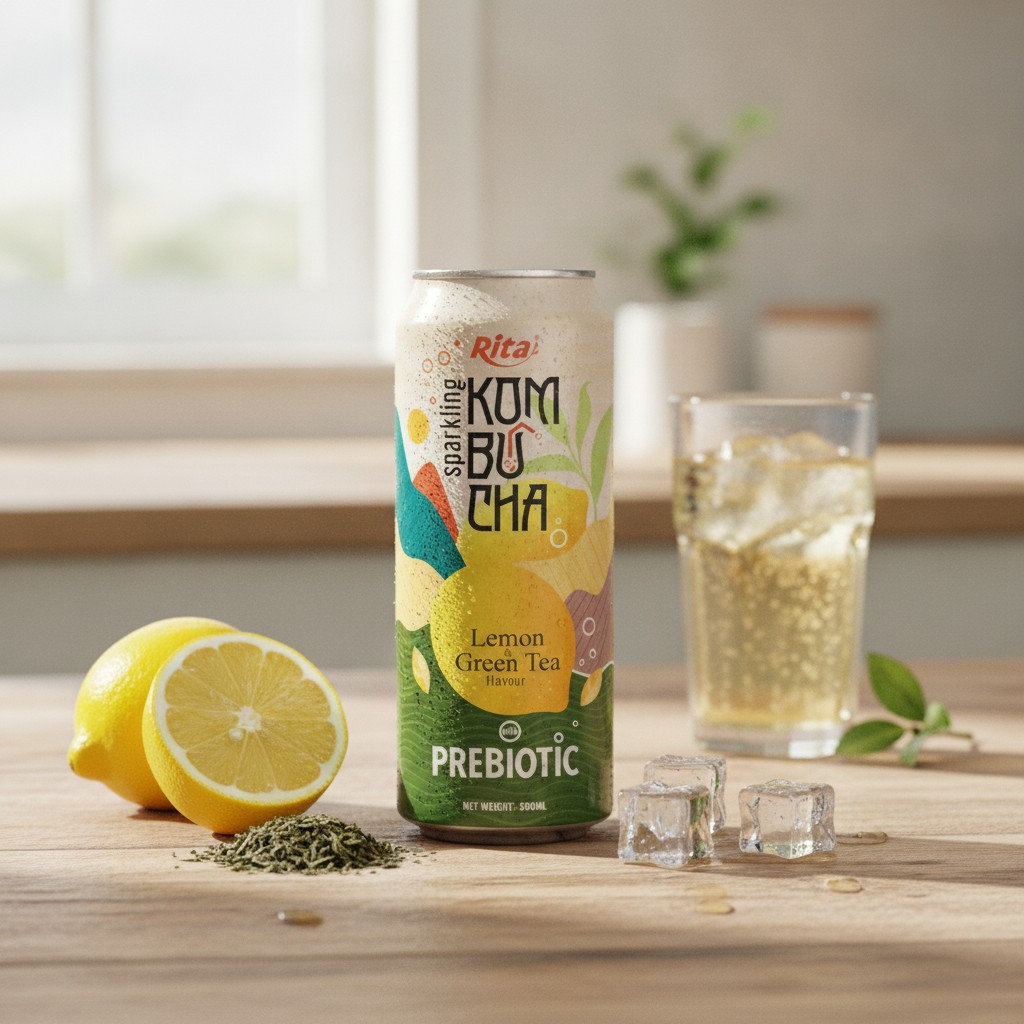 Why Sparkling Kombucha Prebiotic Lemon Green Tea Is Gaining Traction