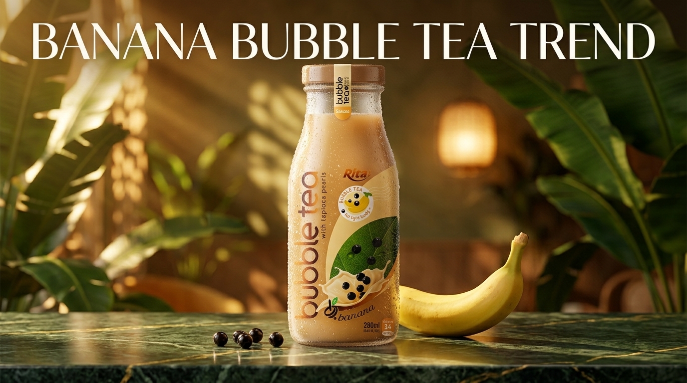 BANANA BUBBLE TEA TREND