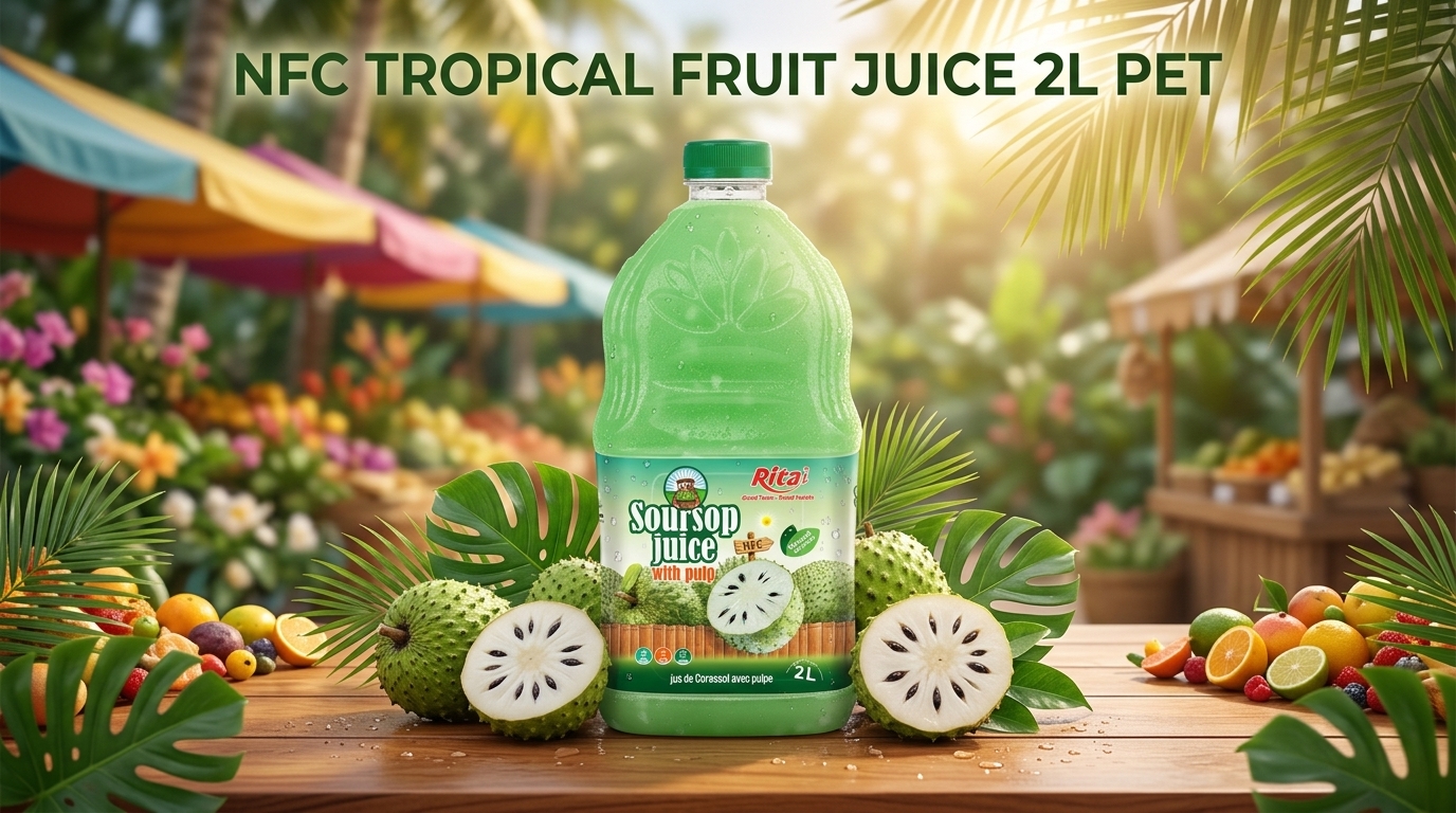 NFC TROPICAL FRUIT JUICE 2L PET
