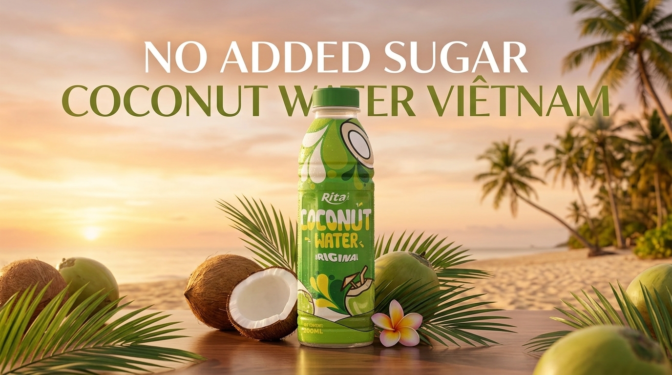 NO ADDED SUGAR COCONUT WATER VIETNAM
