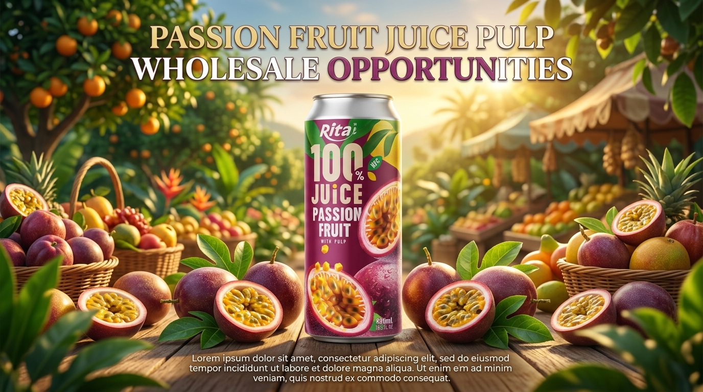 PASSION FRUIT JUICE PULP WHOLESALE OPPORTUNITIES