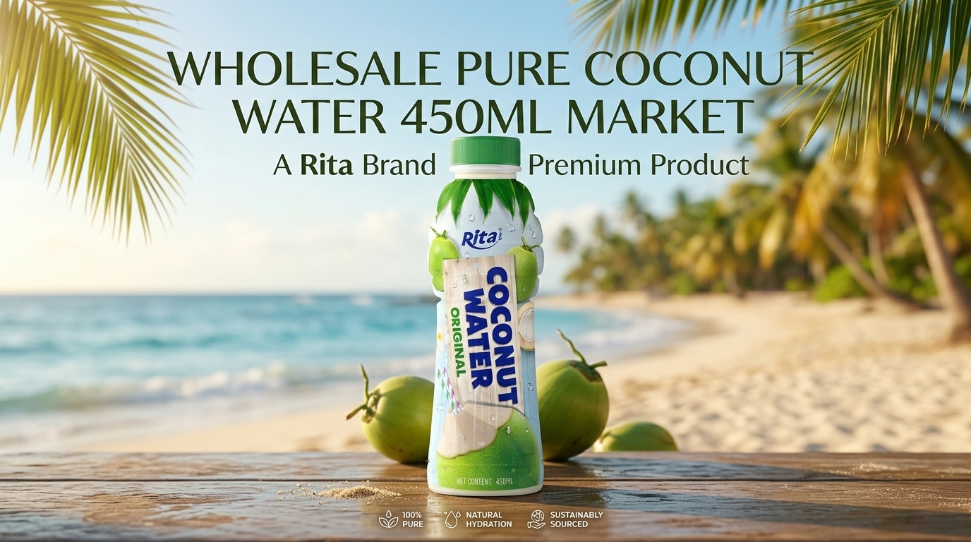 WHOLESALE PURE COCONUT WATER 450ML MARKET