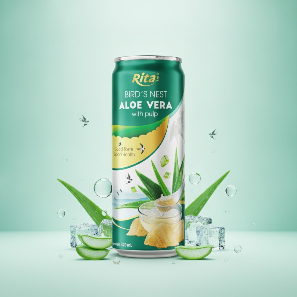 11.18 Fl Oz Bird’s Nest Aloe Vera with Pulp Poster 2