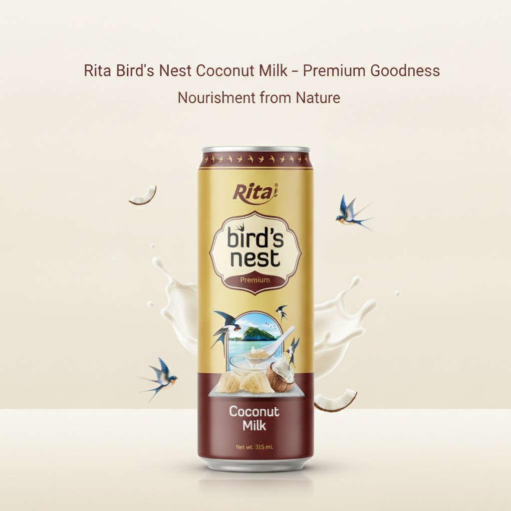 Bird's Nest Coconut Milk 315ml Poster 2