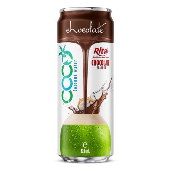 Coconut water with Chocolate Flavor 325ml sleek can