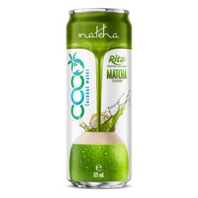 Coconut water with Matcha Flavor 325ml