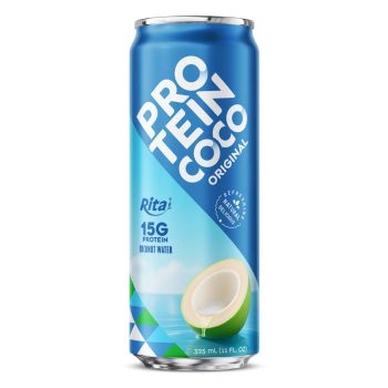 RITA Original Protein Coconut Water 325ml Can with 15g Protein