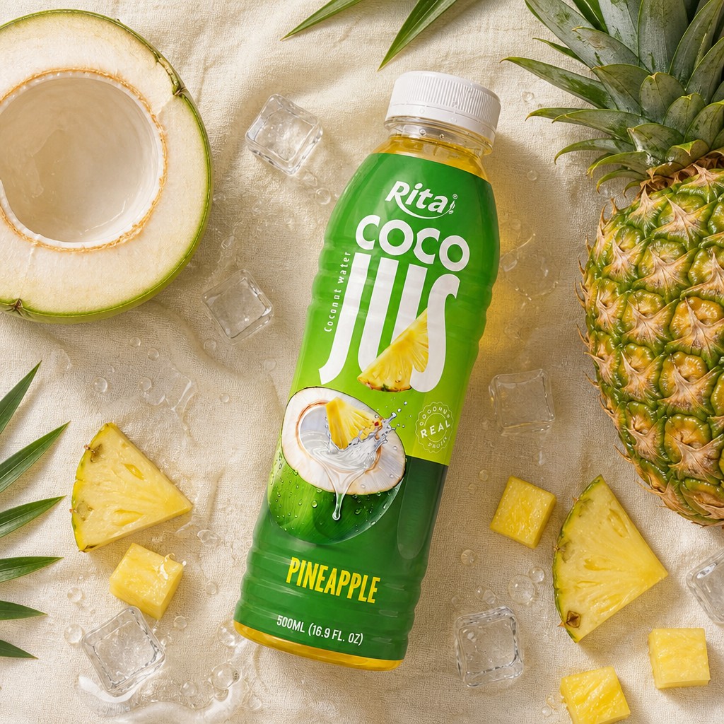 RITA COCO JUS Brings Coconut Water with Pineapple to Asia Shelves - Image 2