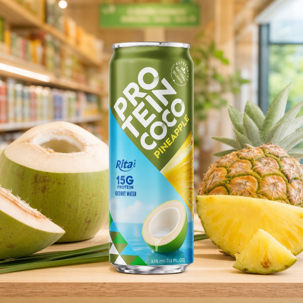 RITA Pineapple Protein Coconut Water Targets Asian Beverage Markets - Image 1