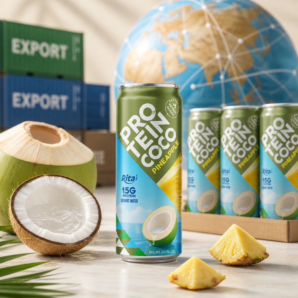 RITA Pineapple Protein Coconut Water Targets Asian Beverage Markets - Image 2