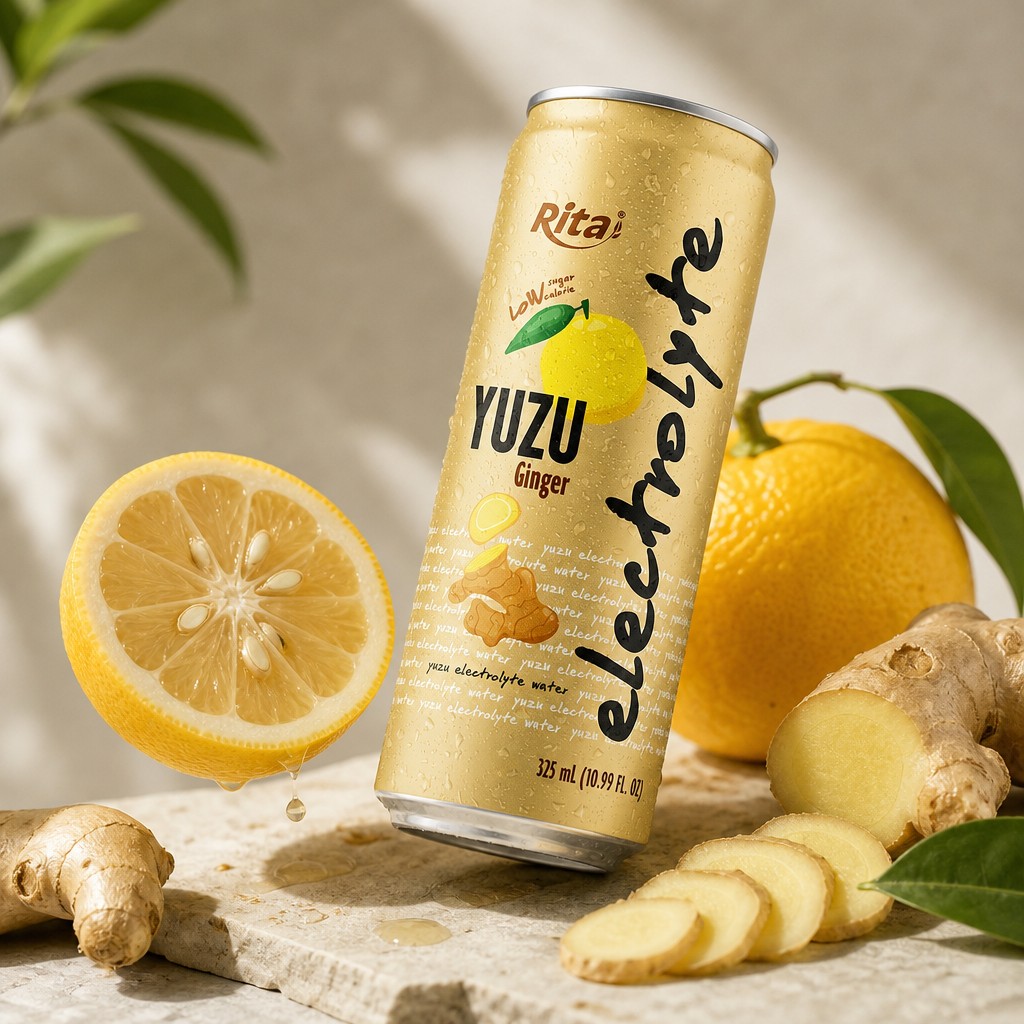 Yuzu Ginger Electrolyte Water Drink Rides Asia's Low Sugar Wave - Image 2